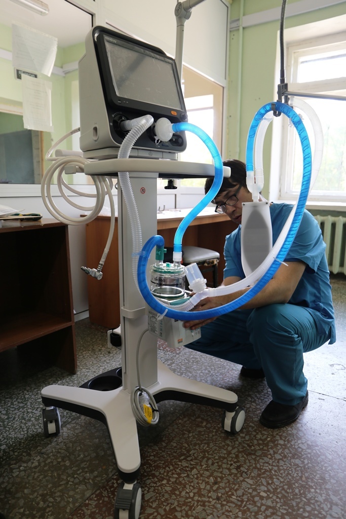 Фото - В нижнетагильской городской больнице № 1 появилось новое оборудование для борьбы с коронавирусом